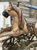 Cavallino Bicicletta Antico
